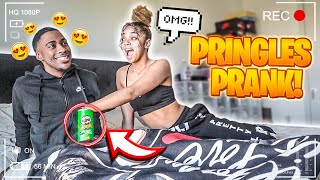 PRINGLES PRANK ON GIRLFRIEND [upl. by Mick]