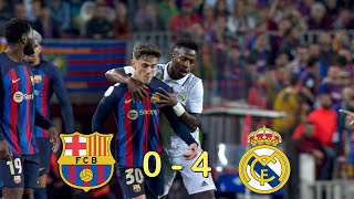 FC Barcelona vs Real Madrid 04 202223 CDR Semi Final FULL Match 1080i [upl. by Aay]