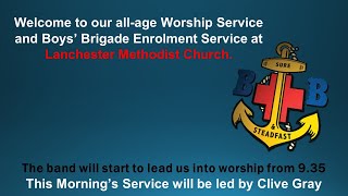 Morning Worship Sunday 28th November  Boys Brigade Enrollment Service [upl. by Damalas]