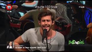 Alvaro Soler  Volar Live Acoustic Suite1025 [upl. by Anaej]