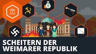 Scheitern der Weimarer Republik  Zusammenfassung [upl. by Themis]