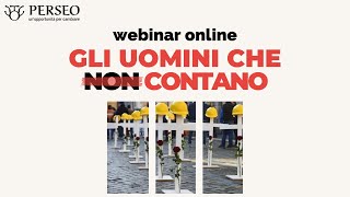 GLI UOMINI CHE NON CONTANO Webinar Perseo 1911 Giornata Int delluomo [upl. by Rosenstein]