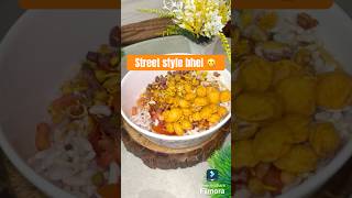 Street style Bhel recipe￼😋recipe streetfood shorts bhelpuri [upl. by Eemiaj587]