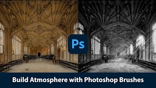 How to use Photoshop Brushes to build atmosphere and drama [upl. by Vernen]