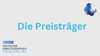 Deutscher Arbeitgeberpreis 2024  Die Preisträger [upl. by Key]