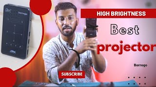 High brightness projector review  quality കണ്ട് അന്തം വിട്ടു  Nothan Tech [upl. by Herstein]