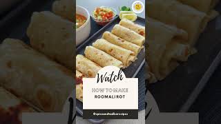 Roomali Roti Recipe  Spice and Tadka Recipes [upl. by Noletta]