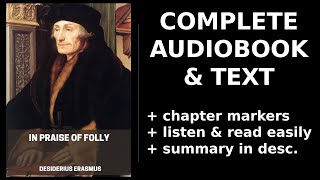 In Praise of Folly ❤️ By Desiderius Erasmus FULL Audiobook [upl. by Ardnohsal]