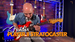 The AllNew Fender Player II Stratocaster Rosewood Fretboard [upl. by Oramug]