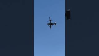 V22 Osprey Flying over Minneapolis [upl. by Essenaj]