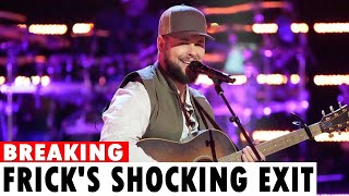 “The Voice” contestant Tanner Frick unexpectedly leaves the show ahead of the Knockouts [upl. by Sorcha]