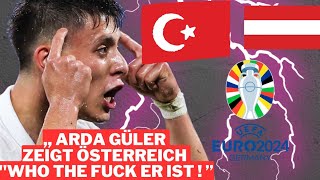 Türkeis Arda Güler zeigt Österreich quotwho the fuckquot er ist EM 2024 News [upl. by Avevoneg]