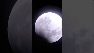 ECLIPSE NA SUPER LUA CHEIA 🔭🌕 lua eclipse [upl. by Cleon]