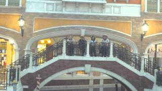 March of the Gondoliers The Venetian Macau [upl. by Esilahs996]