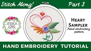 Embroidery Sampler Update Part 3 [upl. by Zoellick]