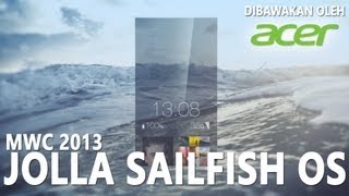 MWC 2013  Jolla Sailfish OS [upl. by Erihppas]