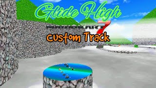 Mario Kart 7 Custom Track Glide High [upl. by Ahsiekim]