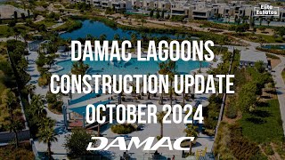 DAMAC Lagoons  Construction Update October 2024 [upl. by Norton807]