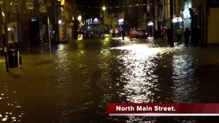 Youghal Flooding 4th Feb 2014  Paddy OConnor describes the flooding [upl. by Ailana465]