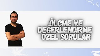 KPSS ÖLÇME VE DEĞERLENDİRME KARMA SORU ÇÖZÜMÜ1Özel Sorular [upl. by Deane]