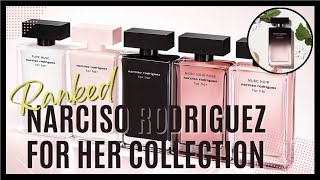 LEAST to BEST 🥇 Narciso Rodriguez FOR HER RANKED  Feat Narciso For Her Forever 2023  Eau de Jane [upl. by Leese]