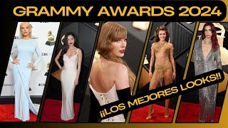 😎​¡Los 5 LOOks más IMPACTANTES de la ALFOMBRA ROJA de los Premios Grammy 2024  1 BONUS radiante [upl. by Nerw]