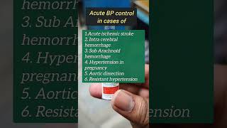 Labetalol  Antihypertensive  BP Control in hindi medical bp short [upl. by Alethia]