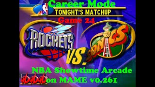 NBA Showtime Arcade Career Mode Game 24 [upl. by Annitsirhc]