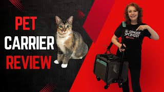 Cat Carrier Review petcarrier catcarrier catlover [upl. by Lemhaj]