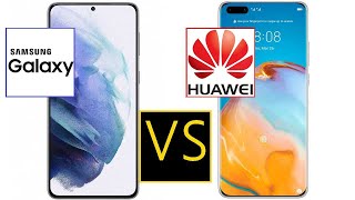 Samsung Galaxy S21 Plus vs Huawei P40 Pro [upl. by Penthea]