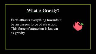 GRAVITATION Class 9th NCERT  Part  1 [upl. by Lyssa]