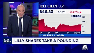 Eli Lillys drop after earnings is a buying opportunity says Mizuhos Jared Holz [upl. by Curtice880]