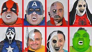 Superhero Scary Transformations Stories [upl. by Atelahs]