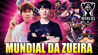 GRAVES TOP CAITLYN SUP e o MELHOR TOP do MUNDO  MUNDIAL DA ZUEIRA  Worlds 2023 [upl. by Arv]