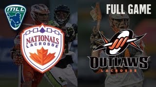 MLLs Youtube Game of the week Hamilton Nationals at Denver Outlaws [upl. by Aihsenor]