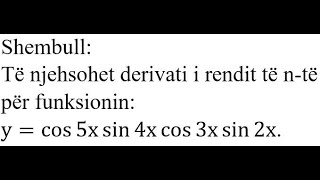 Detyra 57  Matematikë Derivati i rendit të ntë [upl. by Pasquale]