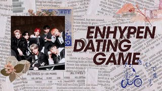 kpop dating game  enhypen life ver [upl. by Ahsaret144]