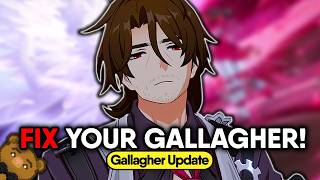 A COMPLETE Updated Guide to Gallagher   24 Relics Light Cones Teams [upl. by Seugram418]