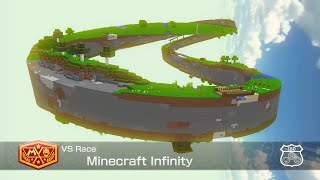 Minecraft Infinity  Mario Kart 8 Custom Track [upl. by Ecilegna]