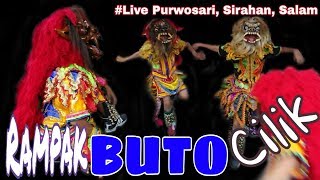 RAMPAK BUTO CILIK quotBARONG DWIPANGGAquot Live di Purwosari Sirahan Salam [upl. by Aicilak]