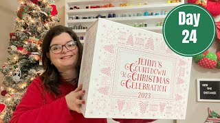 DAY 24  Jennys Countdown To Christmas 2023  MSQC [upl. by Amalbena]