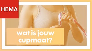 HEMA Behameetlint  wat is jouw cupmaat [upl. by Allerbag]