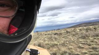 First Off Road Ride on 2015 Honda CB500X [upl. by Leckie]