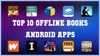 Top 10 Offline Books Android App  Review [upl. by Eimat]