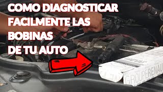 COMO PROBAR LAS BOBINAS DE ENCENDIDO DEL RENAULT DUSTER [upl. by Korff654]