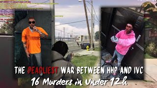 The DEADLIEST WAR Between HHP and IVC New Leaf RP [upl. by Joli]