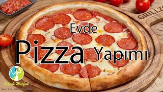 Pizza Tarifi I Evde Nasıl Yapılır [upl. by Rosel]