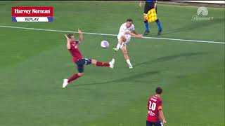 Adelaide United vs Western Sydney Wanderers highlights  Round 18 202324 season [upl. by Rip]