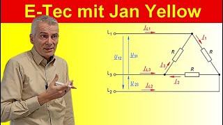 Drehstrom Aufgabe 1 a Leiterströme unsymmetrischer Verbraucher berechnen [upl. by Ecinaj842]