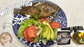 ¡Mojarra frita deliciosa y fácil de preparar [upl. by Niawtna]